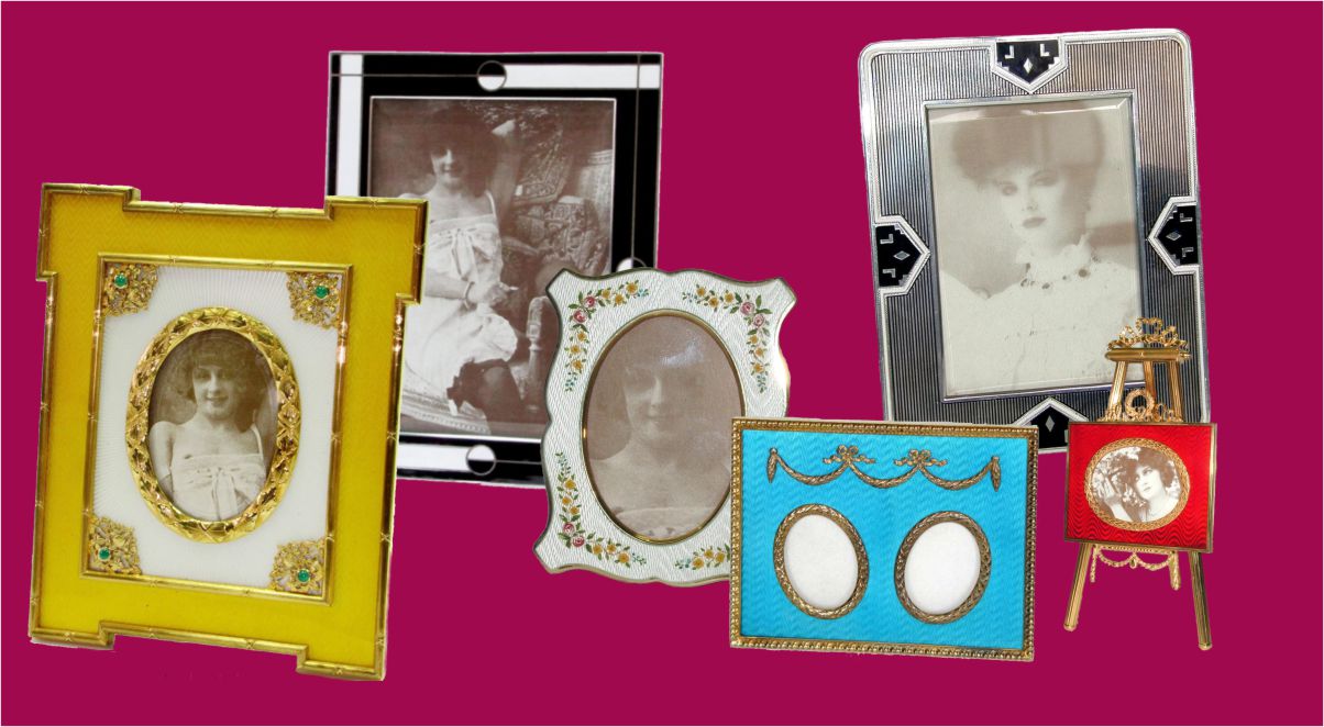 Cornici portafoto in argento Sterling 925 fatte a mano da Salimbeni 1